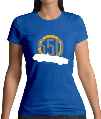 Porsche 550 Silhouette Womens T-Shirt