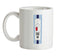 550 Streifen Ceramic Mug