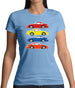 4Colour Porsche 993 Womens T-Shirt