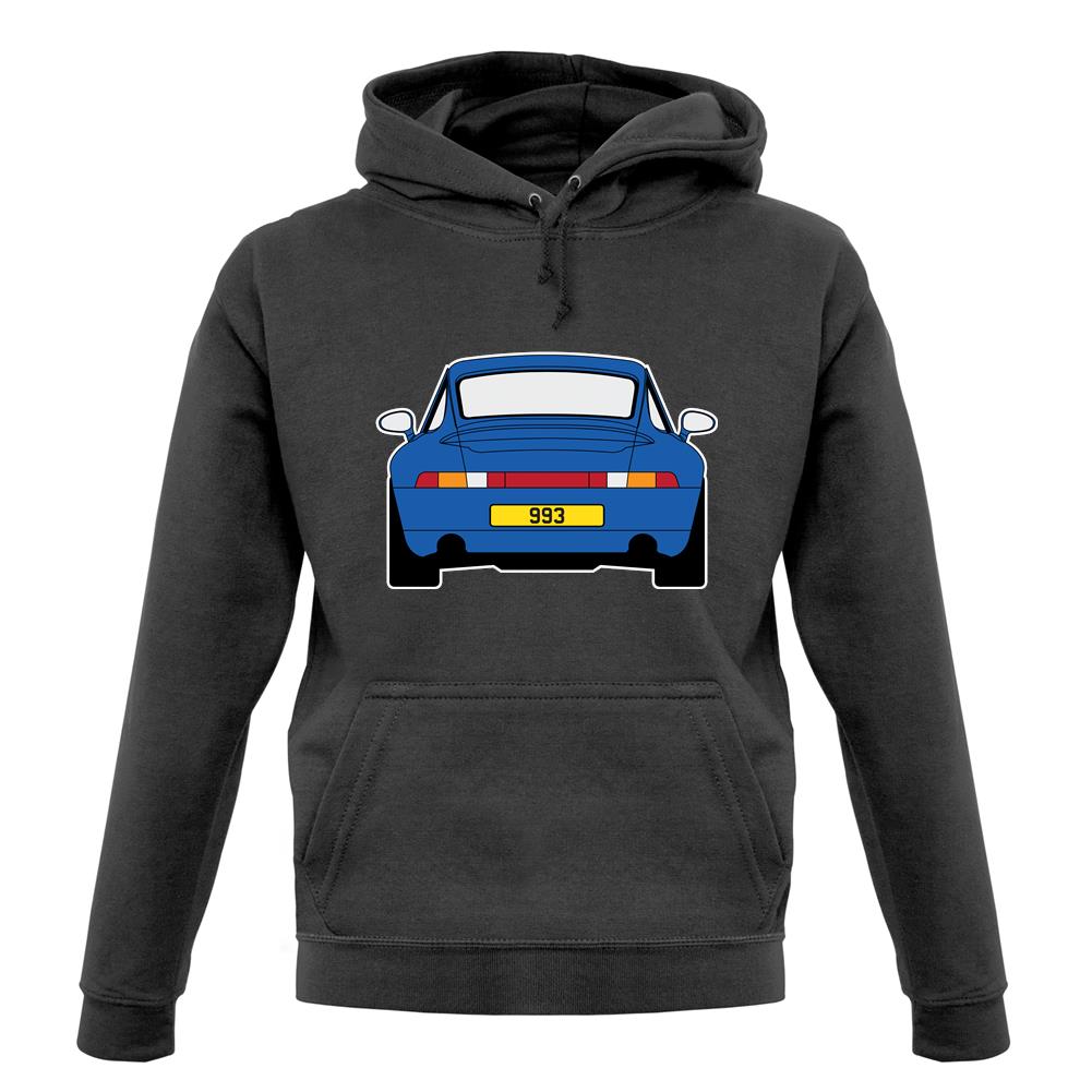 Porsche 993 Blue unisex hoodie
