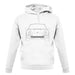 Porsche 993 Front unisex hoodie