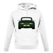 Porsche 993 Green unisex hoodie