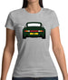 Porsche 993 Green Womens T-Shirt