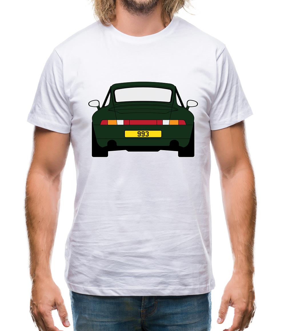 Porsche 993 Green Mens T-Shirt