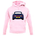 Porsche 993 Navy unisex hoodie