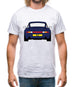 Porsche 993 Navy Mens T-Shirt