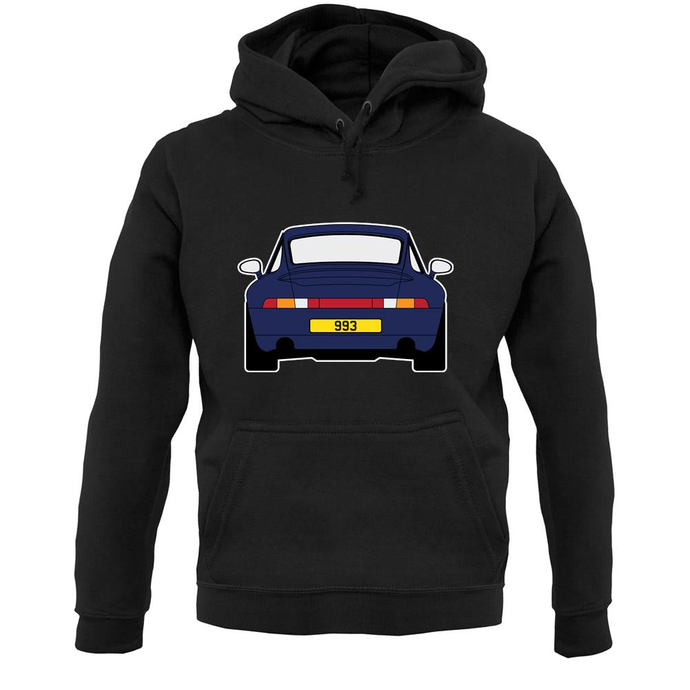 Porsche 993 Navy Unisex Hoodie