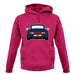 Porsche 993 Navy unisex hoodie