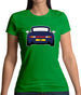 Porsche 993 Navy Womens T-Shirt