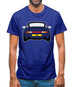 Porsche 993 Navy Mens T-Shirt