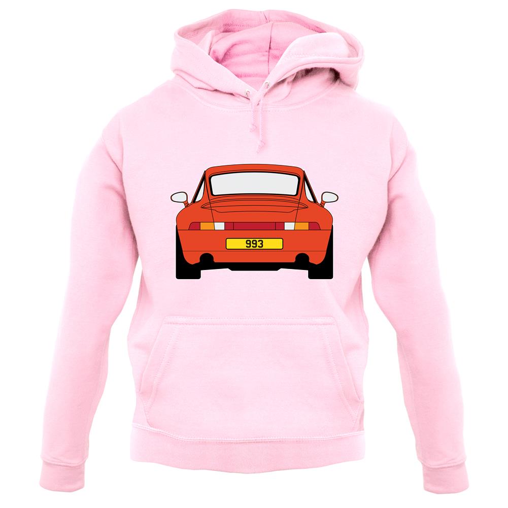Porsche 993 Orange unisex hoodie