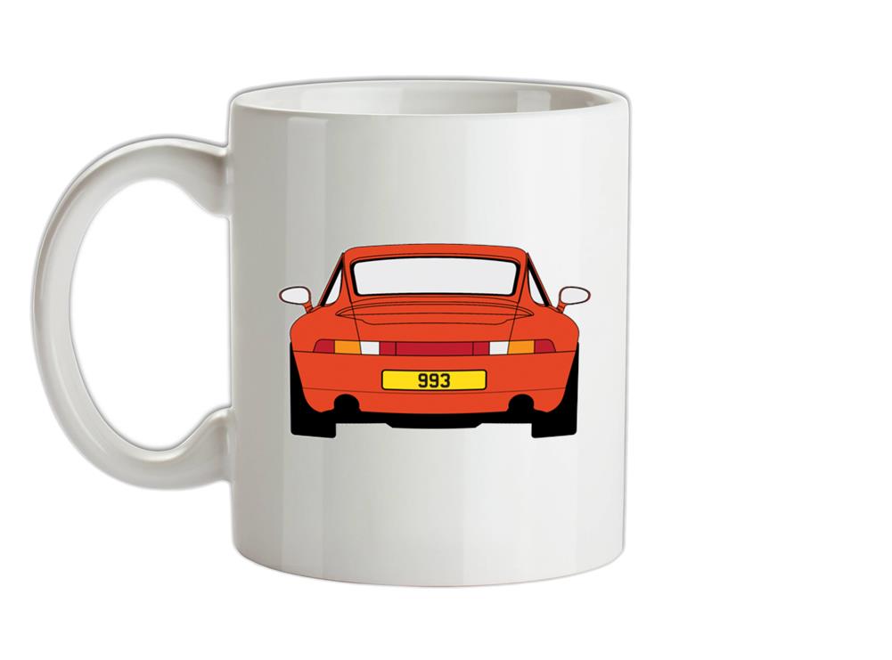 993 Orange Ceramic Mug