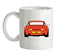 993 Orange Ceramic Mug