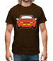 993 Orange Mens T-Shirt