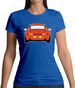 Porsche 993 Orange Womens T-Shirt