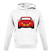 Porsche 993 Red unisex hoodie