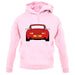Porsche 993 Red unisex hoodie