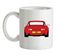 993 Red Ceramic Mug