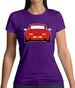Porsche 993 Red Womens T-Shirt