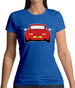 Porsche 993 Red Womens T-Shirt