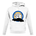 Porsche 993 Silhouette unisex hoodie
