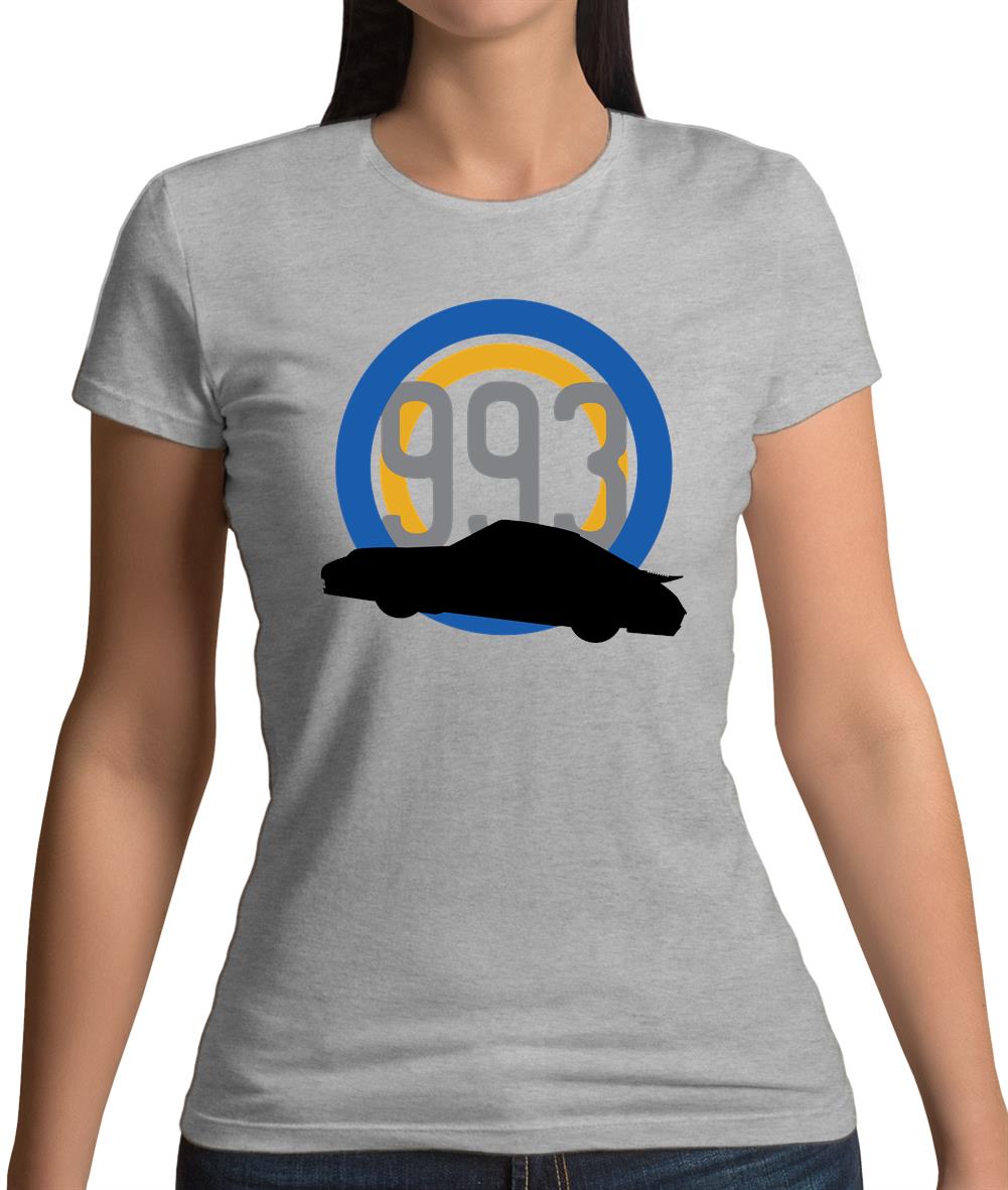Porsche 993 Silhouette Womens T-Shirt