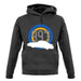 Porsche 993 Silhouette unisex hoodie