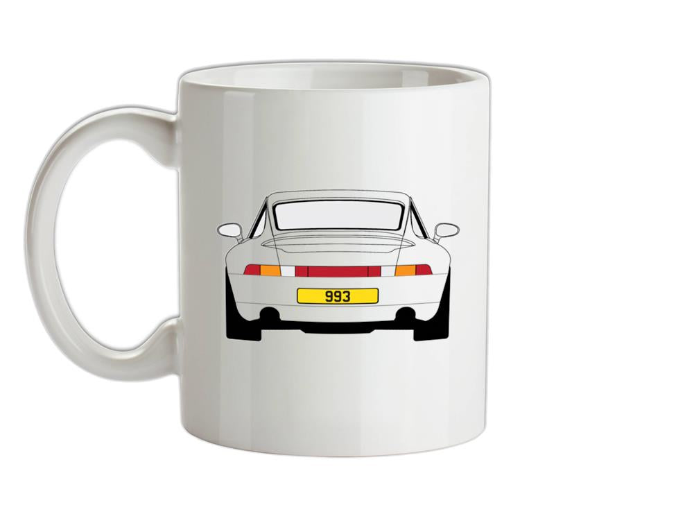 993 White Ceramic Mug