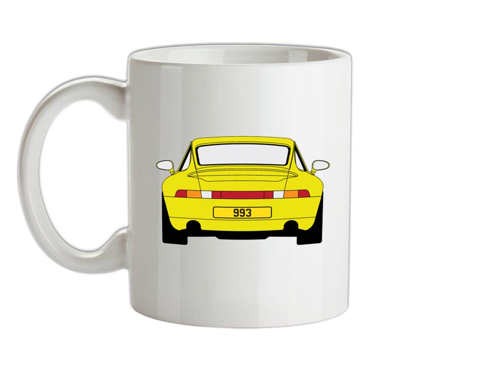993 Yellow Ceramic Mug