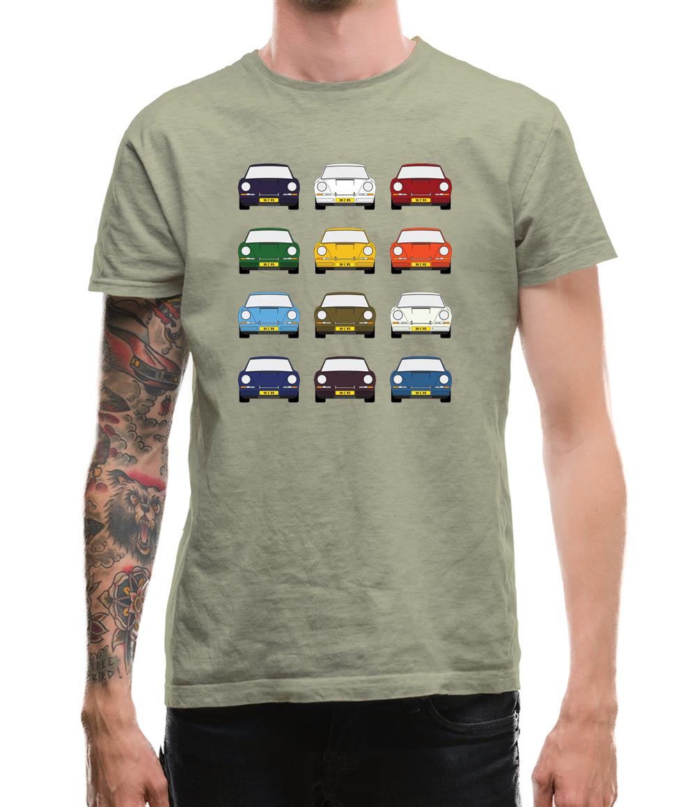 911 Carrera Rs 12 Colours Mens T-Shirt