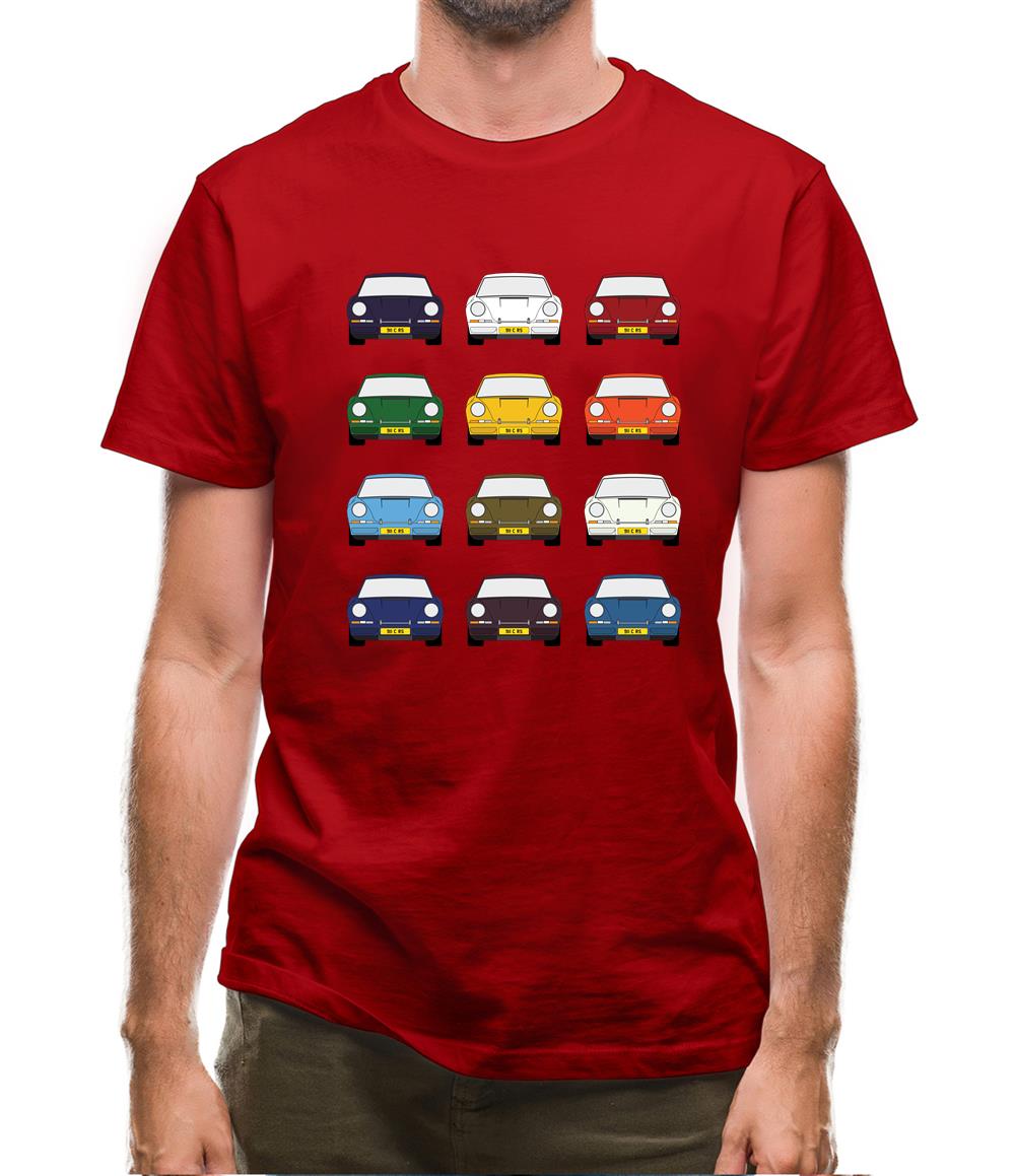 911 Carrera Rs 12 Colours Mens T-Shirt