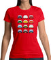 Porsche 911 Carrera Rs 12 Colours Womens T-Shirt