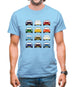 911 Carrera Rs 12 Colours Mens T-Shirt