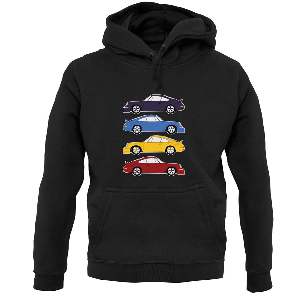 911 Carrera Rs 4 Colours Unisex Hoodie