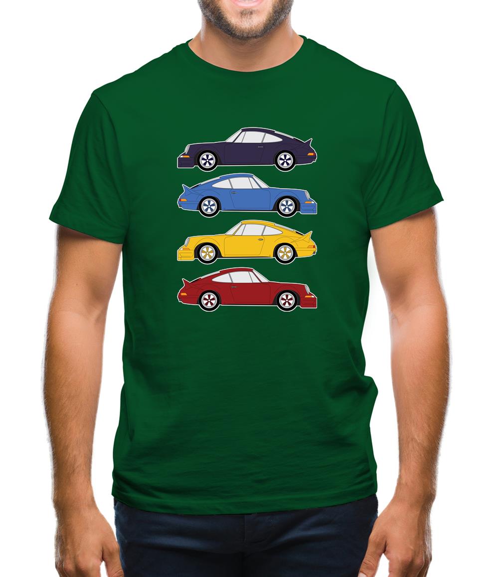 911 Carrera Rs 4 Colours Mens T-Shirt