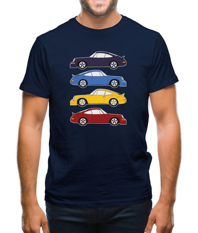 911 Carrera Rs 4 Colours Mens T-Shirt