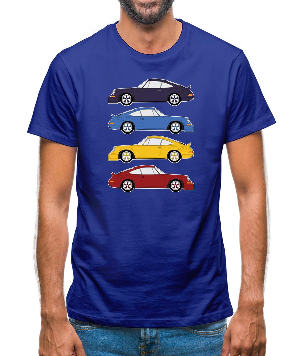 911 Carrera Rs 4 Colours Mens T-Shirt