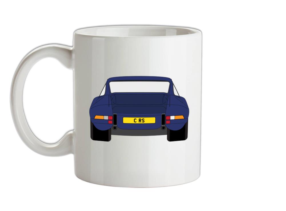 Heckansicht 911 Carrera RS - Albertblau Ceramic Mug