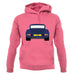 Porsche 911 Carrera Rs Albert unisex hoodie