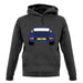 Porsche 911 Carrera Rs Albert unisex hoodie