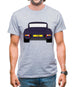 911 Carrera Rs Aubergine Mens T-Shirt