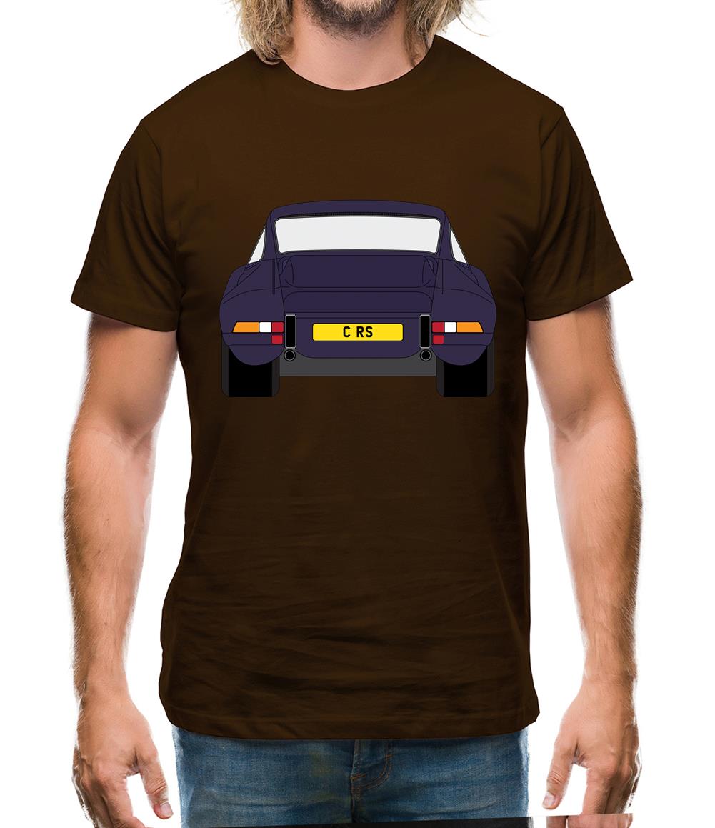 911 Carrera Rs Aubergine Mens T-Shirt
