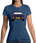 Porsche 911 Carrera Rs Aubergine Womens T-Shirt