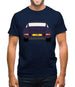 911 Carrera Rs Aubergine Mens T-Shirt