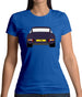 Porsche 911 Carrera Rs Aubergine Womens T-Shirt