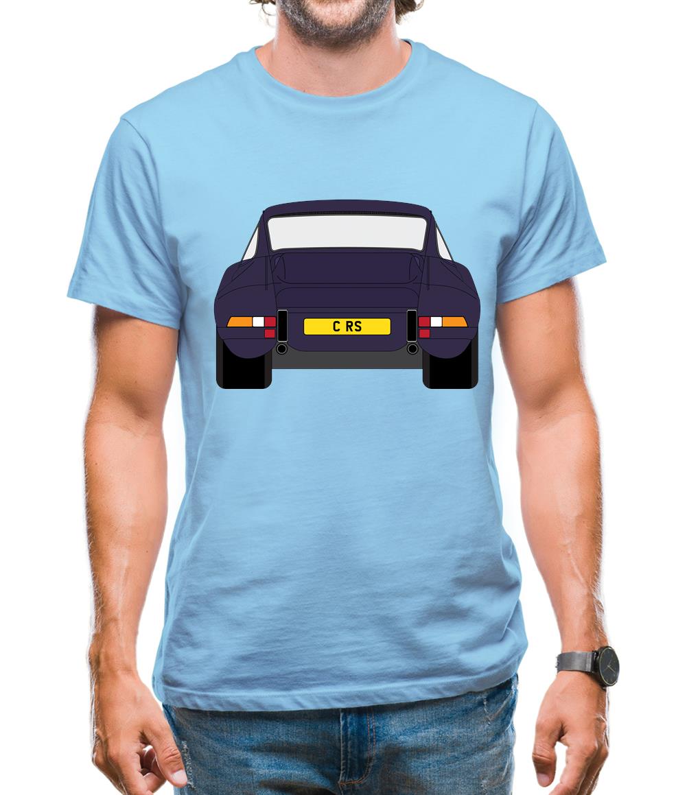 911 Carrera Rs Aubergine Mens T-Shirt