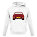 Porsche 911 Carrera Rs Bahia Red unisex hoodie