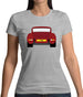 Porsche 911 Carrera Rs Bahia Red Womens T-Shirt