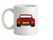 Heckansicht 911 Carrera RS - Bahiarot Ceramic Mug