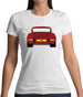 Porsche 911 Carrera Rs Bahia Red Womens T-Shirt